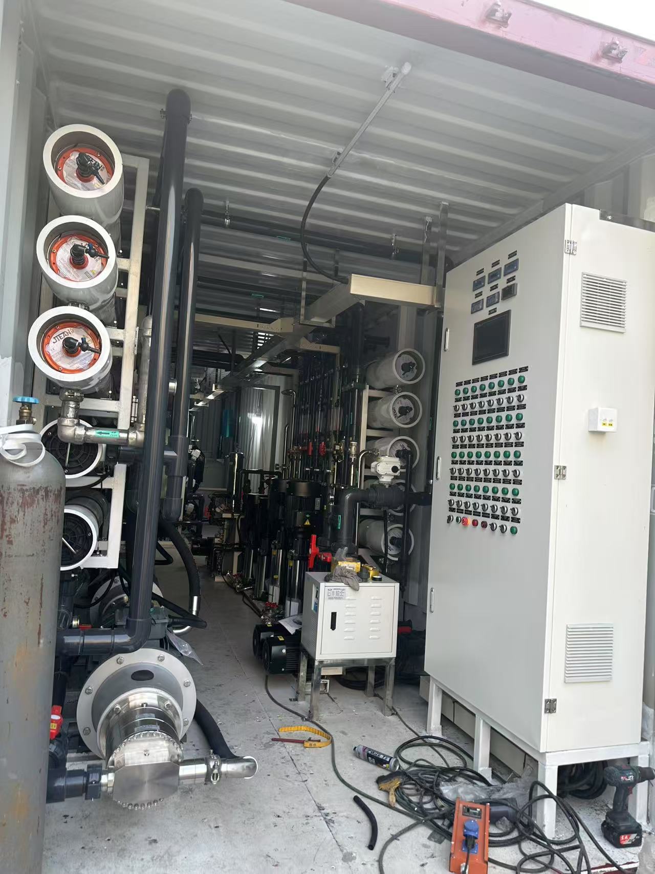 80吨集装箱海水淡化设备